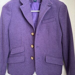 Polo Ralph Lauren Girls Wool Coat size 10 Made in Italy